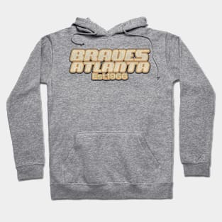 Atlanta Braves  / Old Style Vintage Hoodie